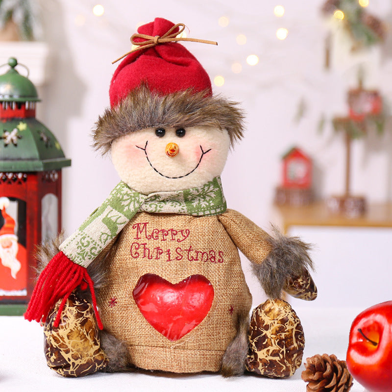 Christmas Sitting Apple Bag