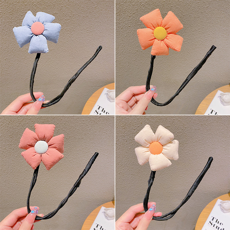 Flower Plate Hairpin