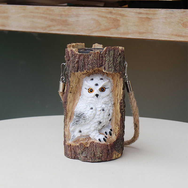 Owl Solar Hanging Lantern