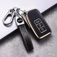 Square Leather Key Chain
