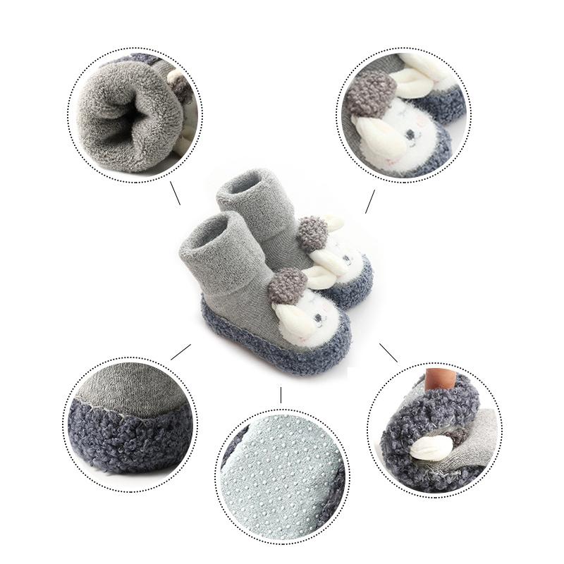 Little Sheep Varme Baby Floor Sokker/Warm baby floor socks