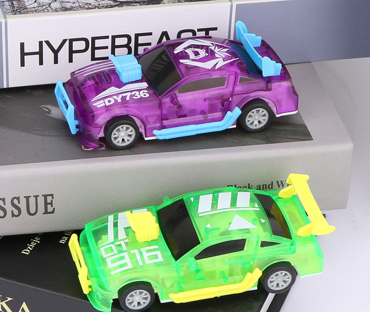 Children's Creative Assembles Parent-child Interactive car Toy