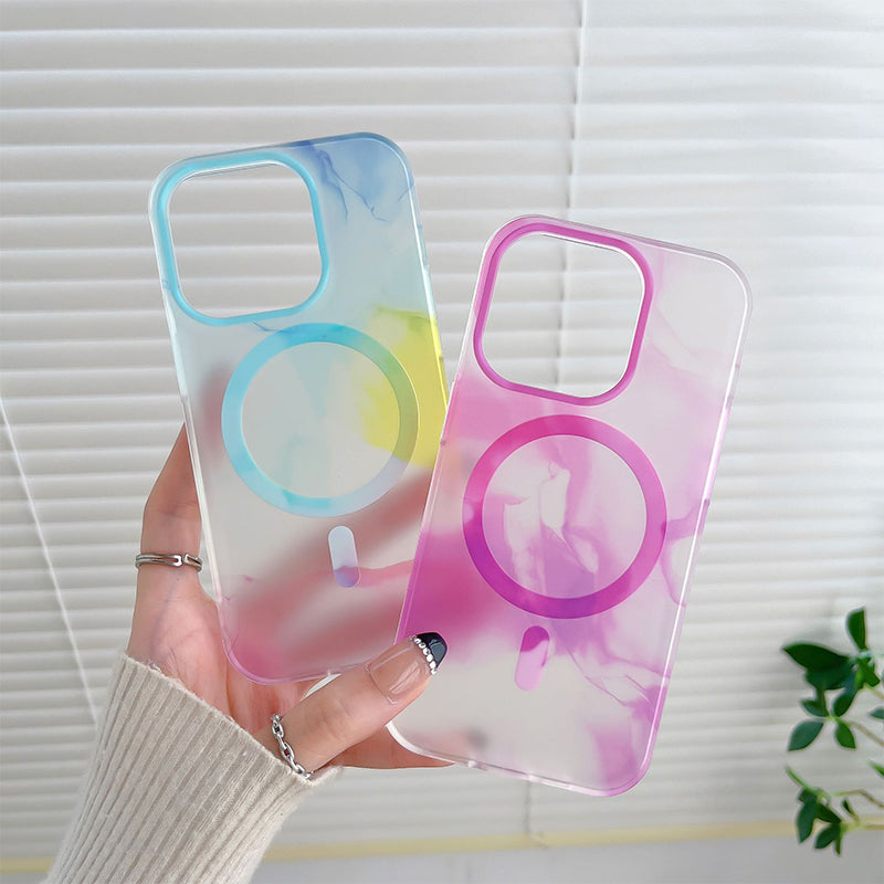 Watercolor Magnetic Mobile Phone Case
