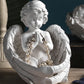 Angel Candlestick Resin Decoration