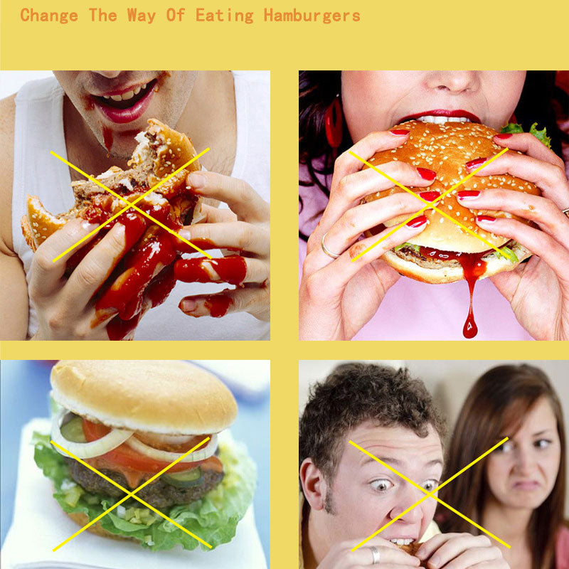 Adjustable Hamburger Buns Burger Holder(2 pcs)