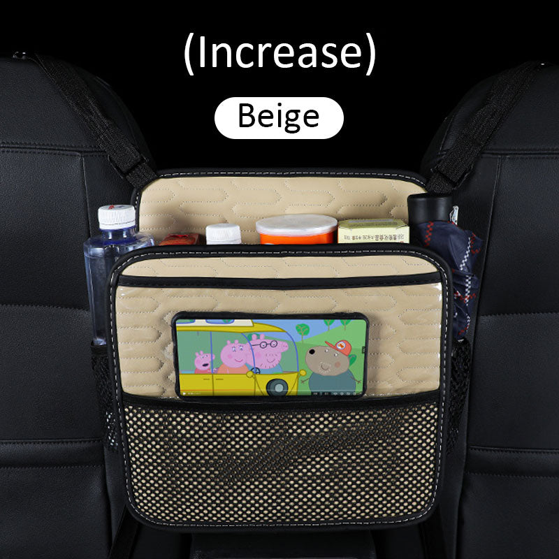 Car Seats Leather Net Pocket