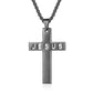 Jesus Stainless Steel Cross Necklace