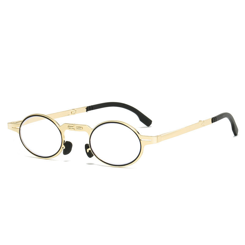 🔥2022 Hot Sell 🔥 Ultra Light Titanium Material Screwless Foldable Reading Glasses