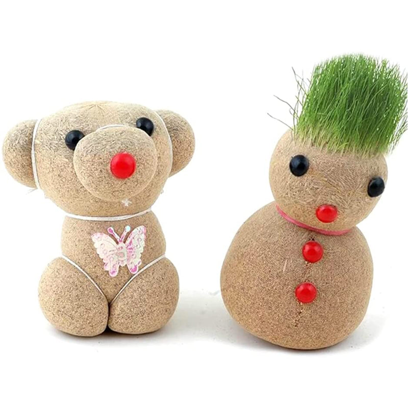 Big Head Long Grass Doll