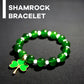 St. Patrick's Day Shamrock Bracelet