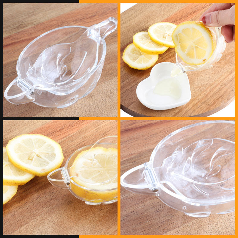 🍋 Acrylic Boat Shaped Lemon Squeezer clip