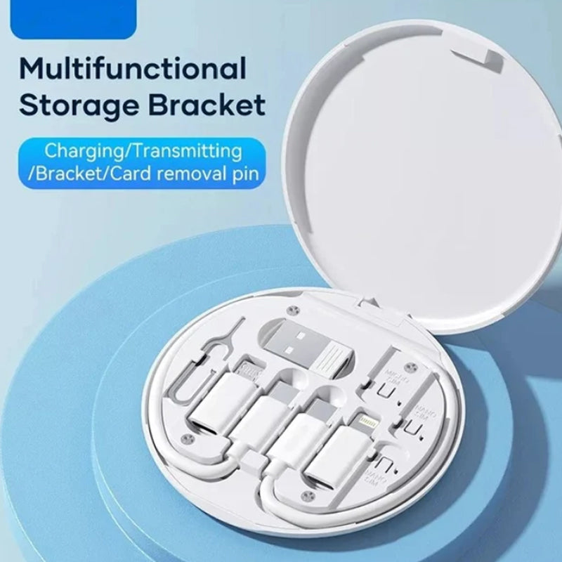 📱5-in-1 Data Cable Storage Box – Carkur