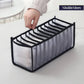 Drawer type separator basket for trousers and clothes storage box