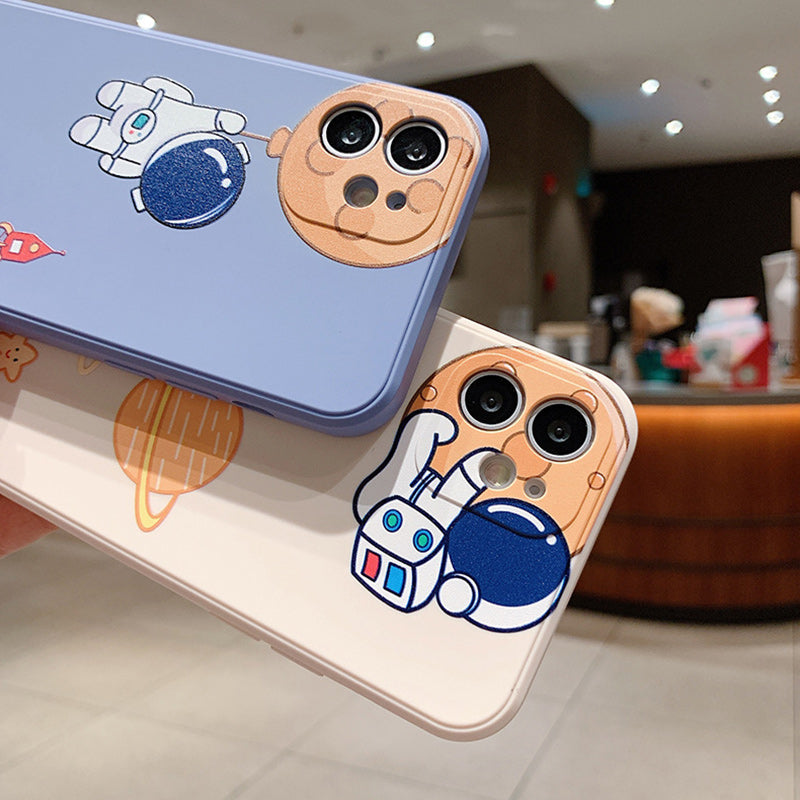 Cute Cool Space Astronaut Planet Protective Cover