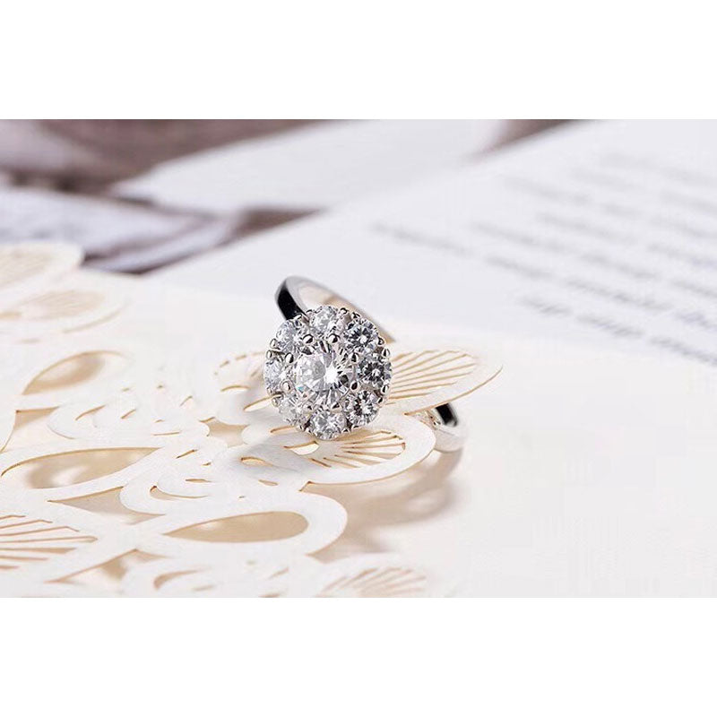 Women's Rotating Zircon Ring