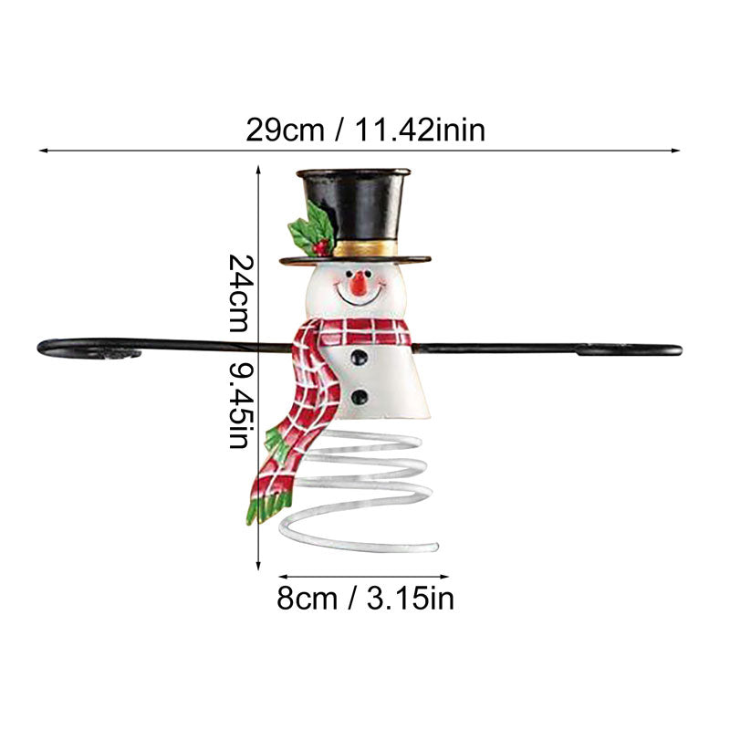 Christmas Wine Bottle Glass Shelf