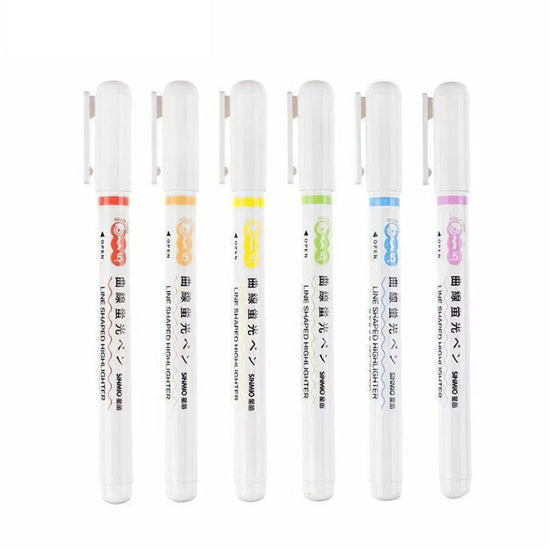 Funny Curve Line Markers Pen Kit