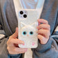 3d Cartoon Cat Phone Case