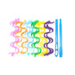 Spiral Curling No Heat Curling Iron With Hair Hook (24 Pcs)