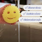 Smiling Face Cleaning Sponge