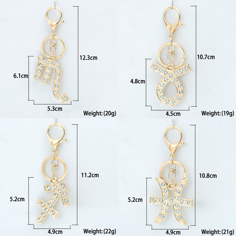 Diamond Constellation Keychain