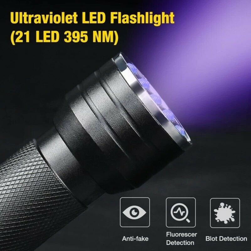 UV Flashlight Black Light