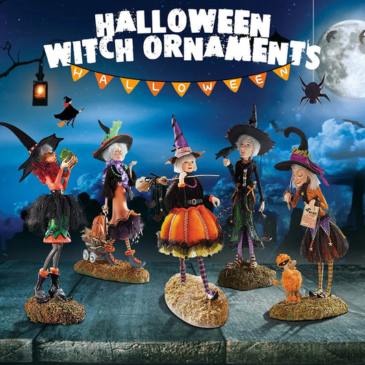 Witch Halloween Figurine