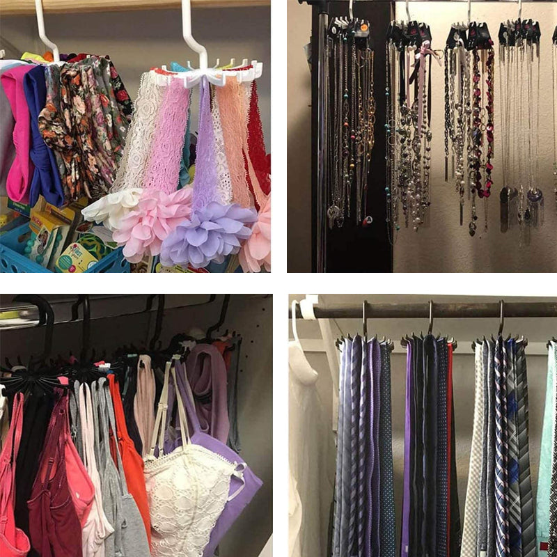 Shelf Bracket with Tie Hook（4Pcs)