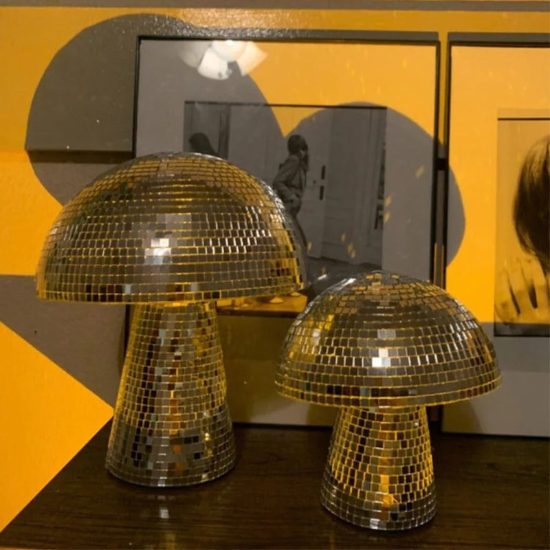 Disco Mushroom Disco Ball Home Decor