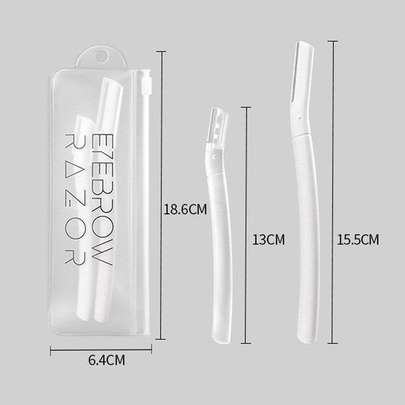 3-piece Facial Razors Kit