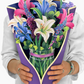 💐Pop Up Flower Bouquet Greeting Card
