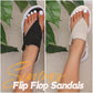2022 Summer New Large Size Solid Color Flip Flop Sandals