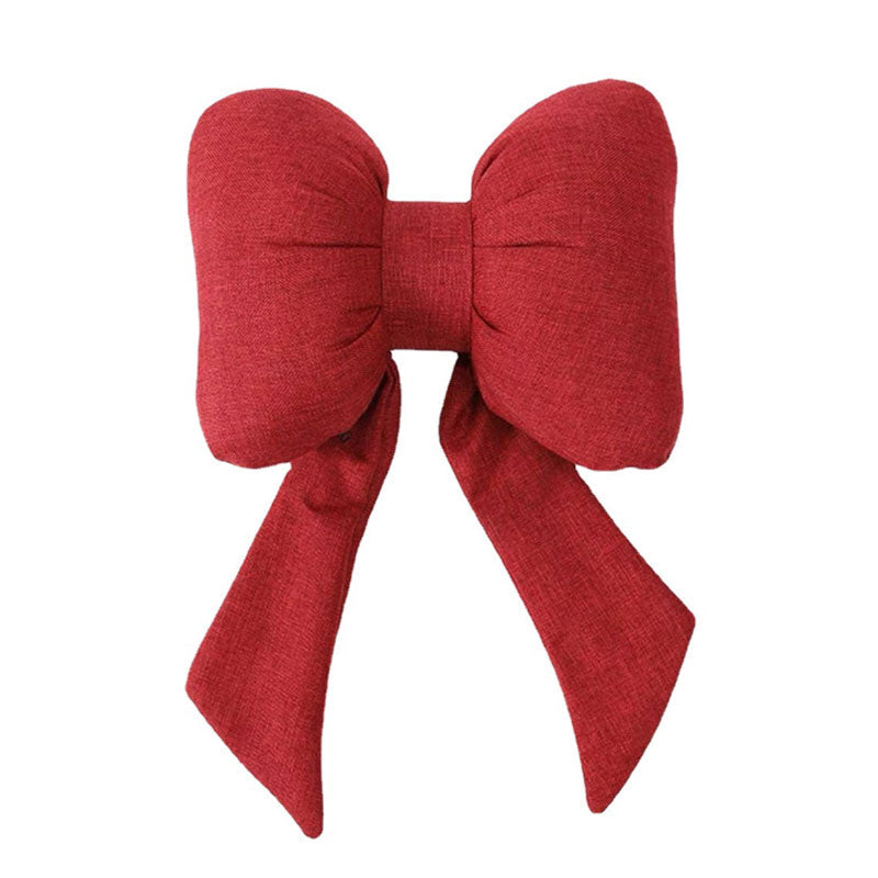 Ribbon Bow Car Neck Pillow