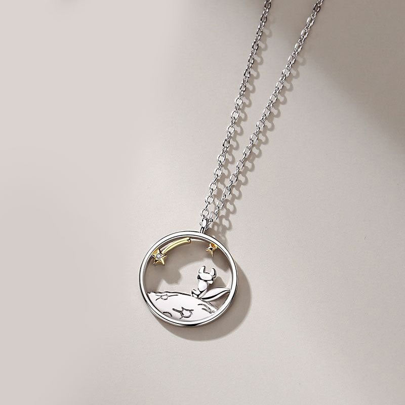 Little Prince And Fox Necklace