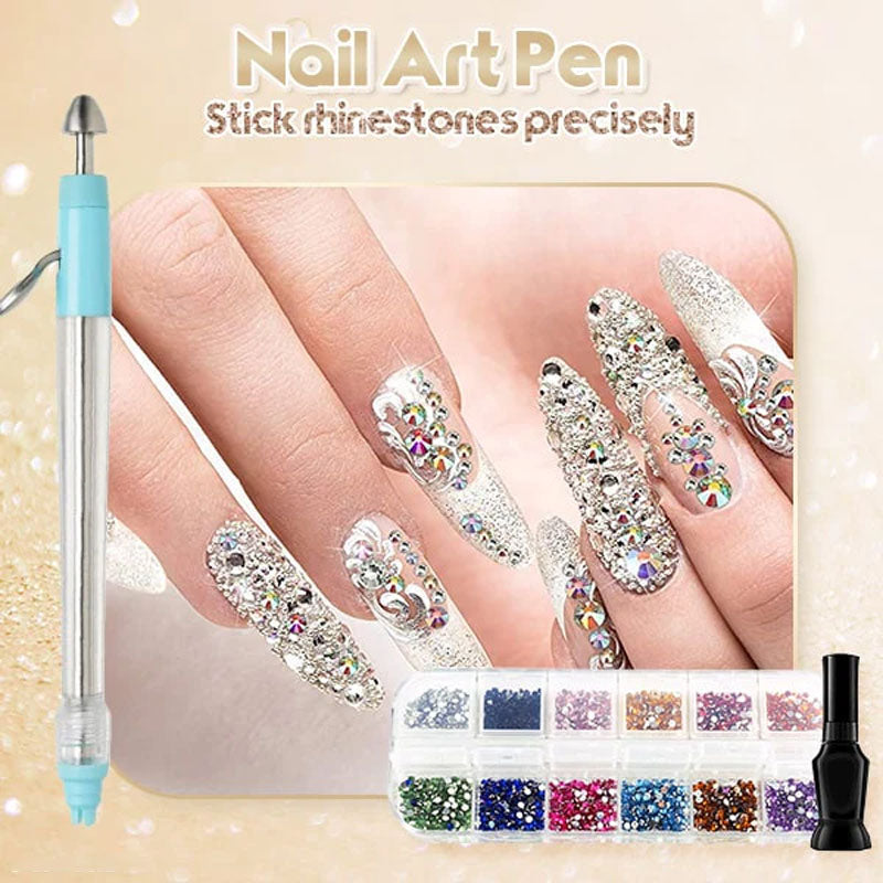 Diamond Embroidery Pen Nail sticker box nail drill