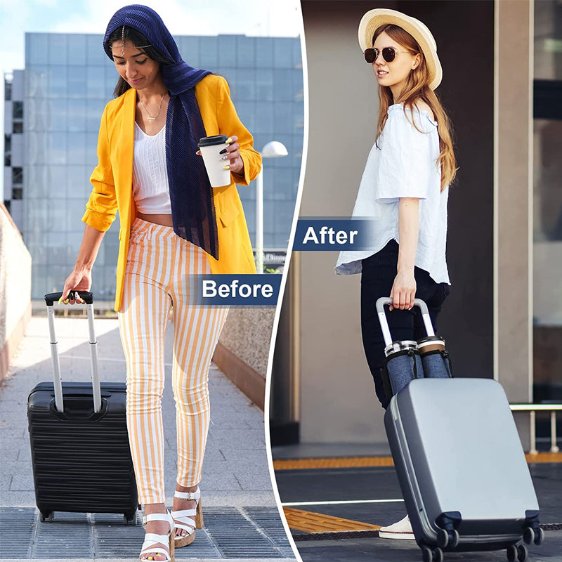 Suitcase Armrest Water Cup Storage Bag