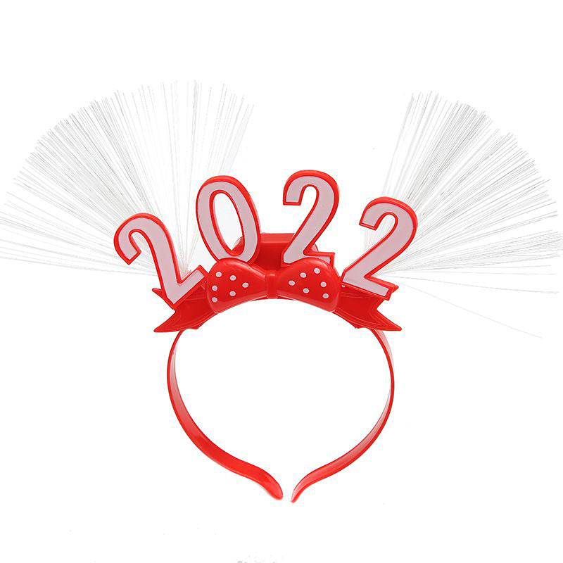 2022 LED Light Up Glasses & Crowns Headband