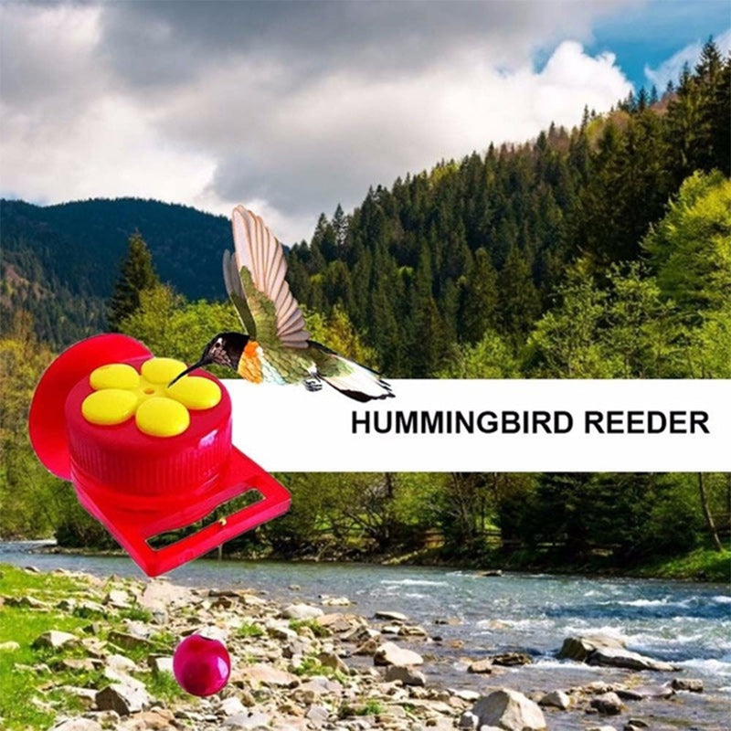 Mini Handheld Flower Hummingbird Feeder