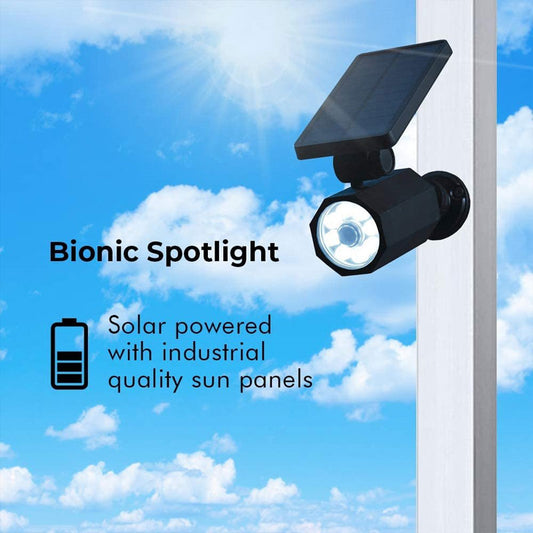 LED Outdoor Solar Motion Sensored Spotlight