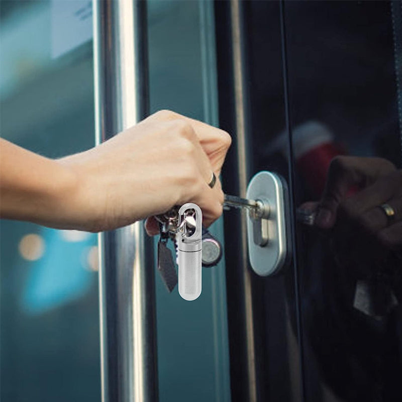 Tragbare Medikamentenbox aus Edelstahl/Portable Stainless Steel Medicine Box