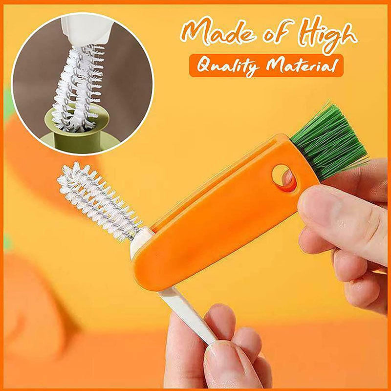 3 in 1 Bottle Cap Detail Brush