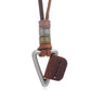 Folbom- Punk Triangle Leather Necklace