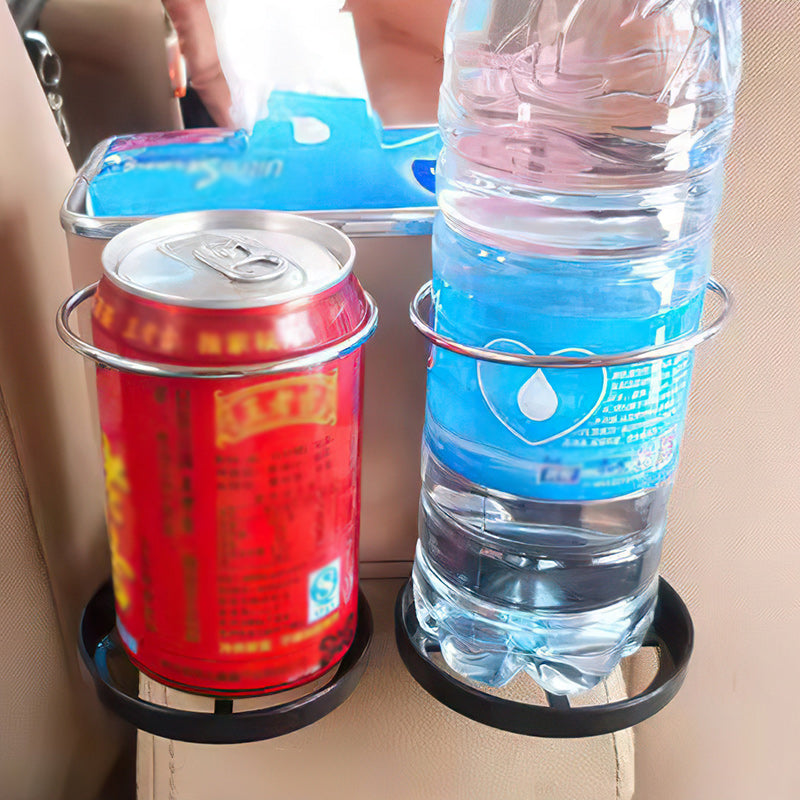 Multifunctional Car Armrest Storage Box Water Cup Holder