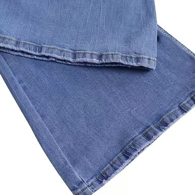 Vintage Button Fly High Waist Flare Leg Jeans