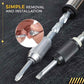 Semi-Automatic Ratchet Screwdriver Set