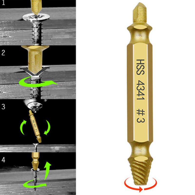 Double Head Screw extractor Kit
