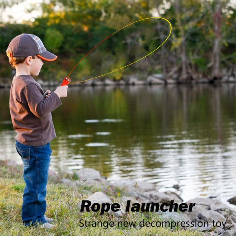 Handheld Rope Launcher Toy