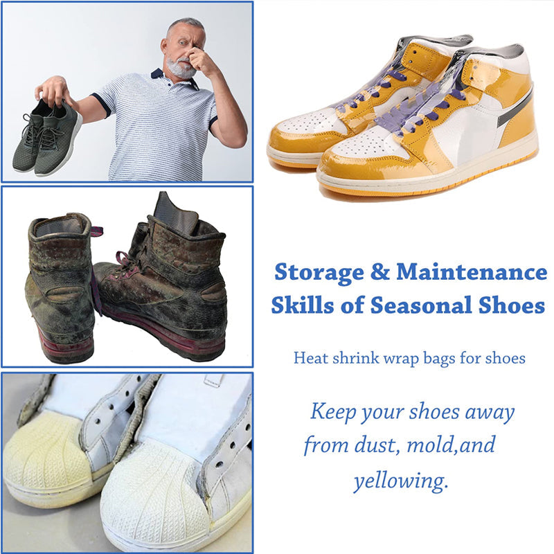 Shrinkable Shoe Bags (50 Pieces)