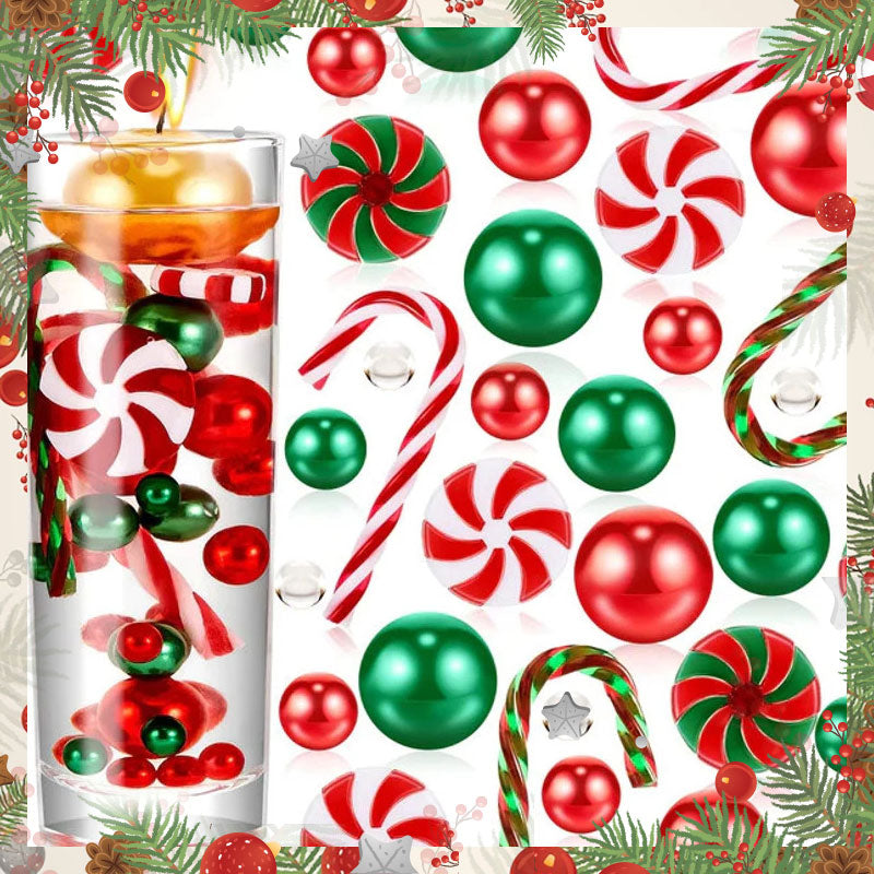 Christmas Vase Filler Pearl Set
