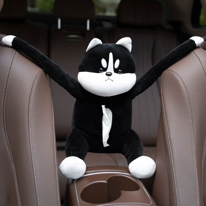 Creative Hanging Car Doll Tissue Box